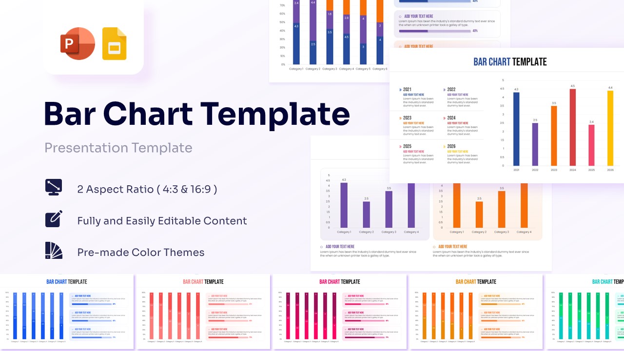 free blank bar chart template