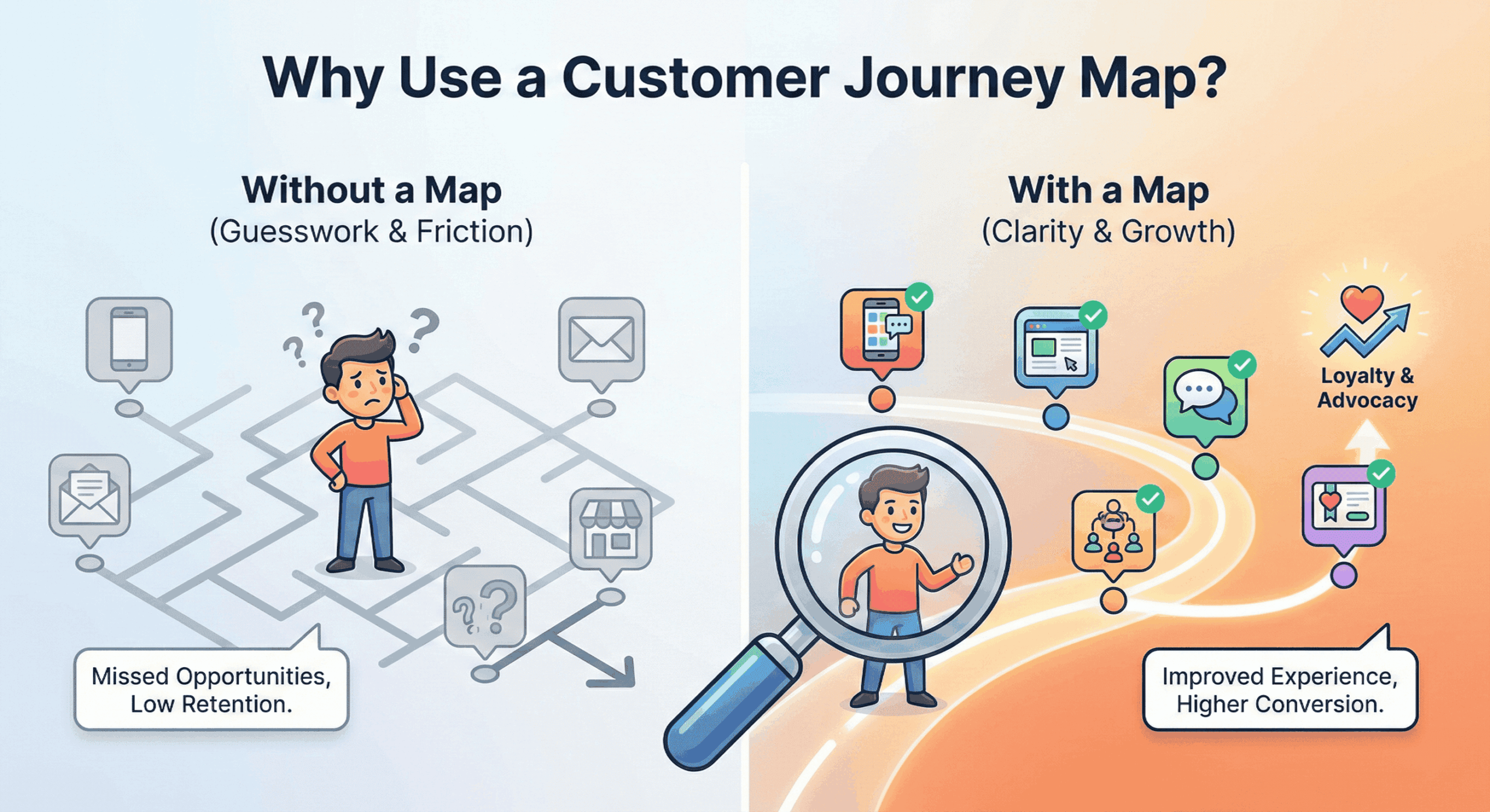 why use customer journey maps